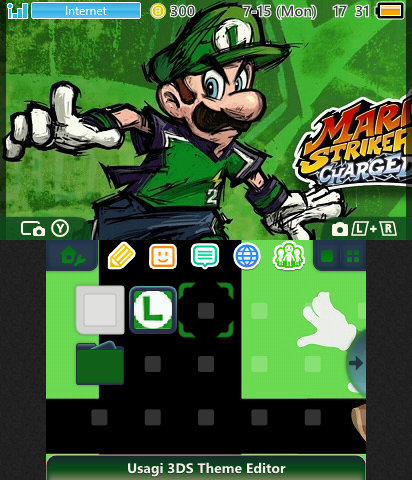 Mario Strikers Charged Luigi