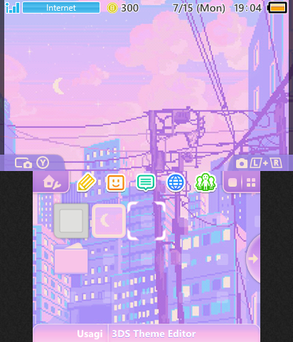 pastel pixel city