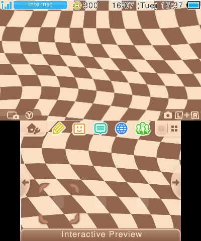 Brown Checkered