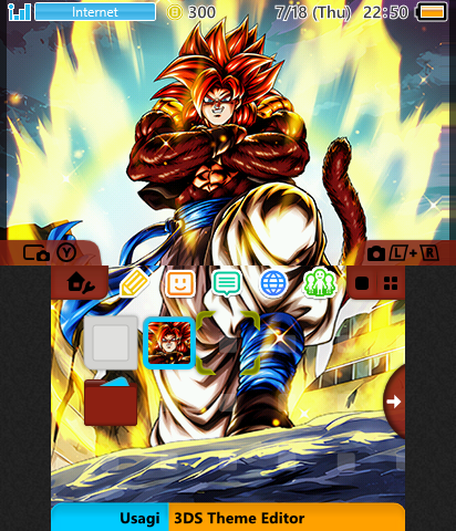 DBL - Ultra SSJ4 Gogeta