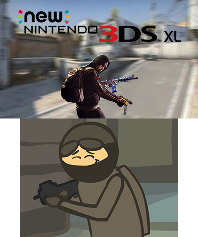 CSGO - New 3DS XL Splash