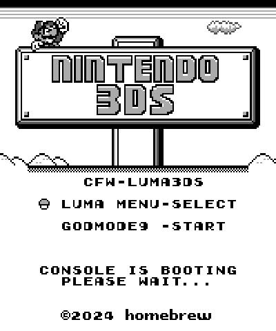 Super Mario Land Splash Screen