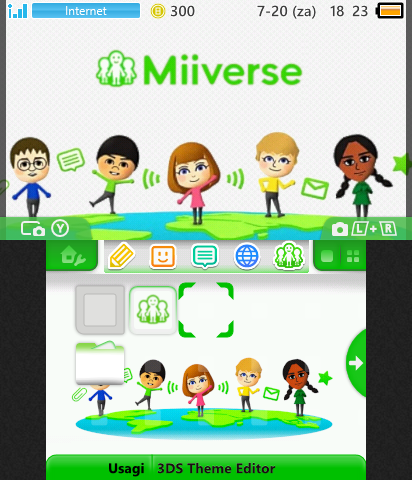 Miiverse Theme