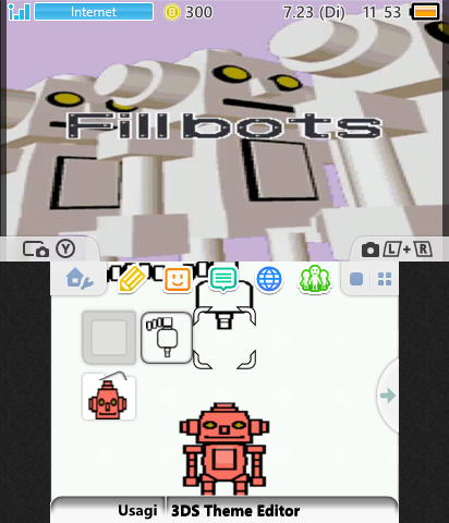 Fillbots from Rhythm Heaven Ds