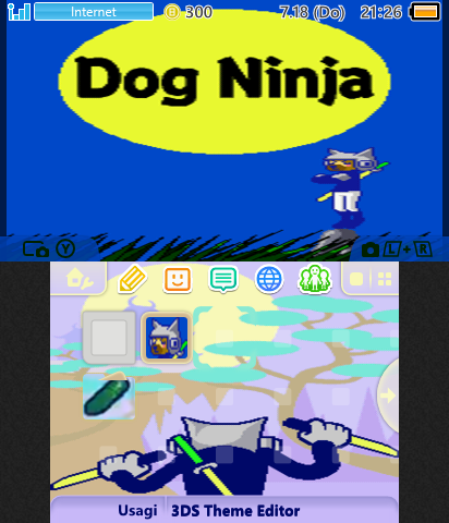 Dog Ninja from Rhythm Heaven Ds