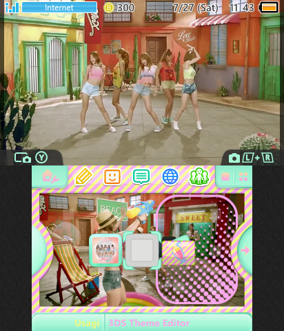 Minx Love Shake theme street ver