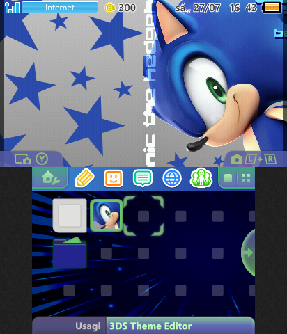 Steel Blue Sonic Theme