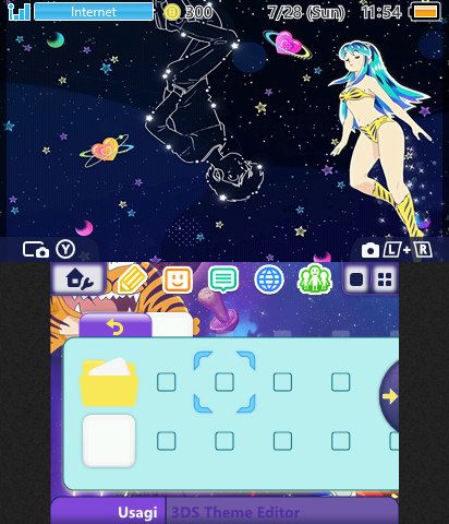 Urusei Yatsura in space theme