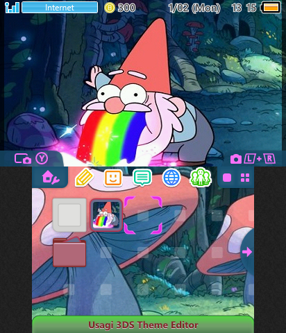 Gnome Puking Rainbow