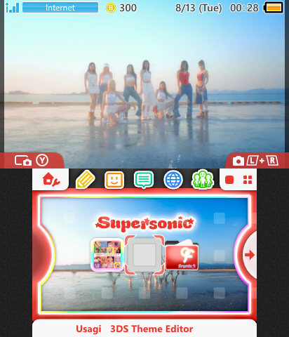 Fromis_9 Supersonic theme