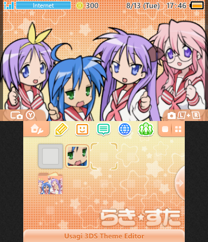 ☆ Lucky Star Theme - Peach ☆