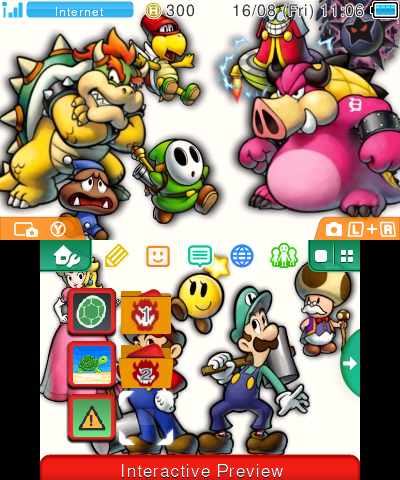 Mario & Luigi: BIS Artwork