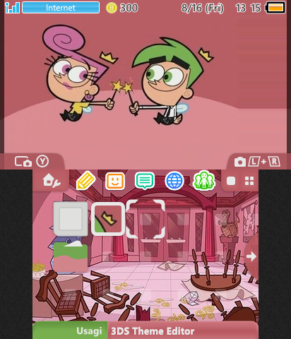 Fairly Oddparents! (pink+green)