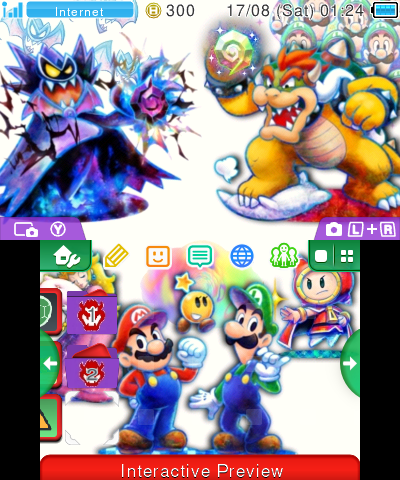 Mario & Luigi: DT Artwork