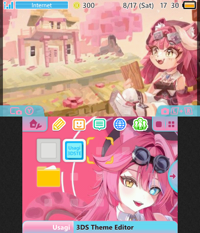 Raora Panthera 3ds theme