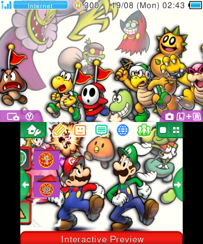 Mario & Luigi: SS DX Artwork