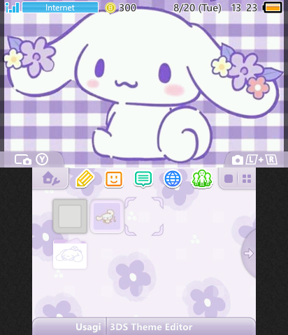 purple cinnamoroll