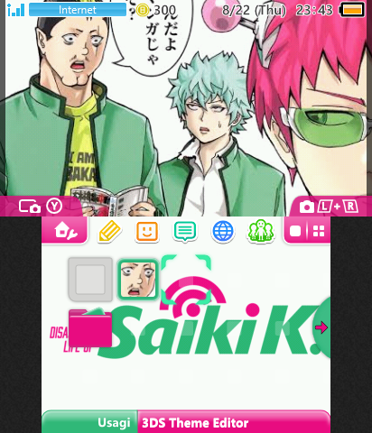 Saiki K manga theme