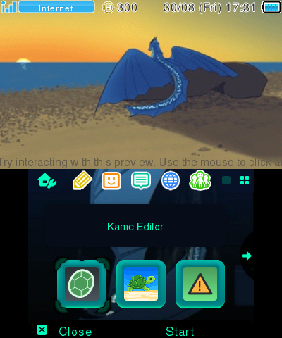 azure seawing theme