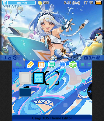 Mualani 3DS Theme