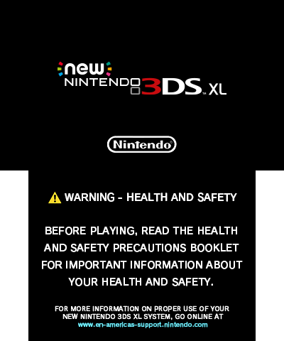 N3DSXL Health And Safety