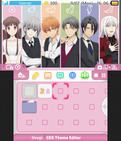 Pink Fruits Basket Theme