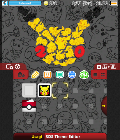 Pkmn 20th Ann. - Dark Mode