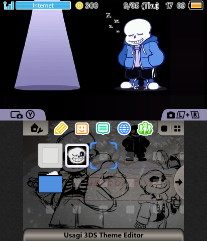 * a sans theme.