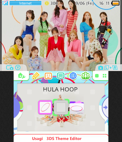 LOONA Hula Hoop theme