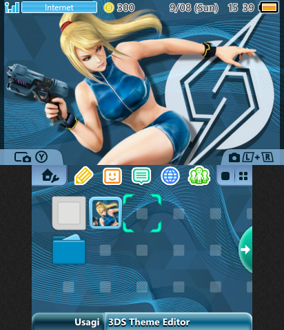 Blue ZS Samus Theme