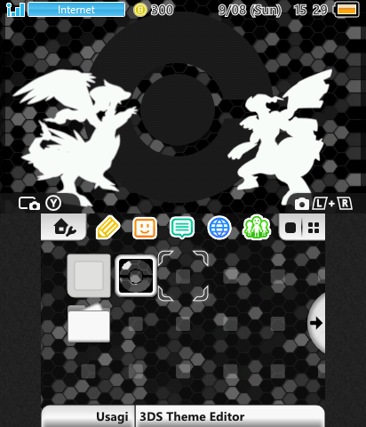 Pokemon Black/White Dark Theme