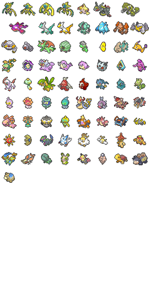 Shiny Hoenn Pokemon pack 2