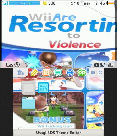 Wii are resorting to violence