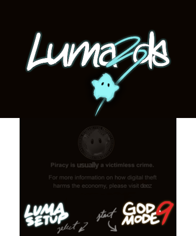 Luma3DS Handwritten