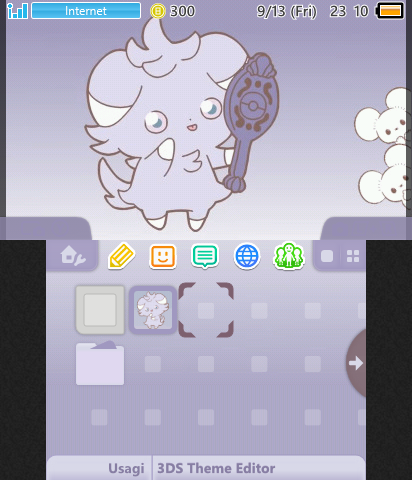 Espurr's cute theme