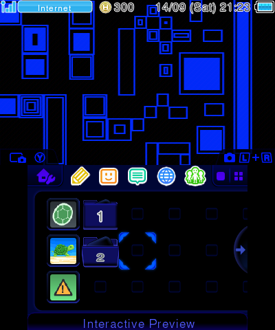 Blue Black Maze