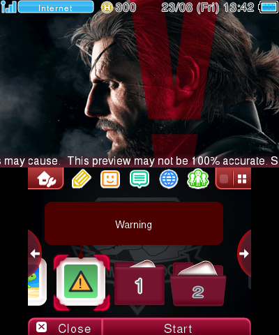 MGSV Home Theme