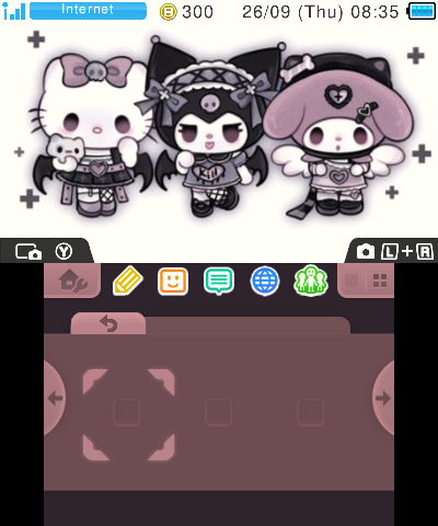 Goth Sanrio Theme