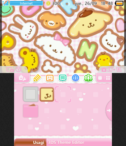 glossy pompompurin & macaroon