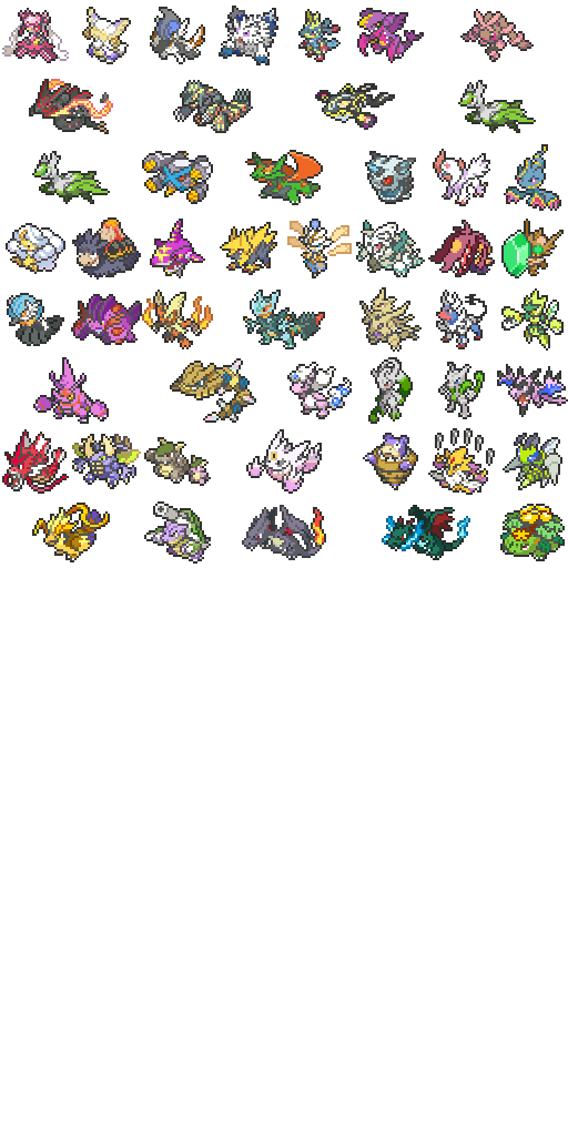 Shiny Mega Pokemon