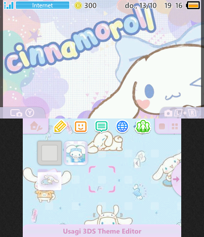 Cinnamoroll cute Theme