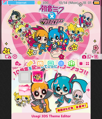 Powerpuff Girls x Miku