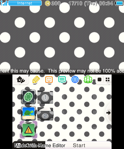 polkadots scroll