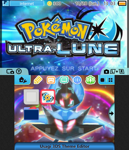 Pokémon Ultra Moon Title Screen