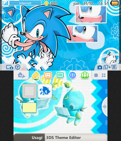 sonic theme