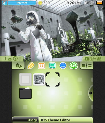 Green Hazmat Suit Theme