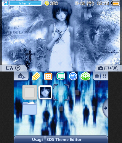 cyber core lain theme