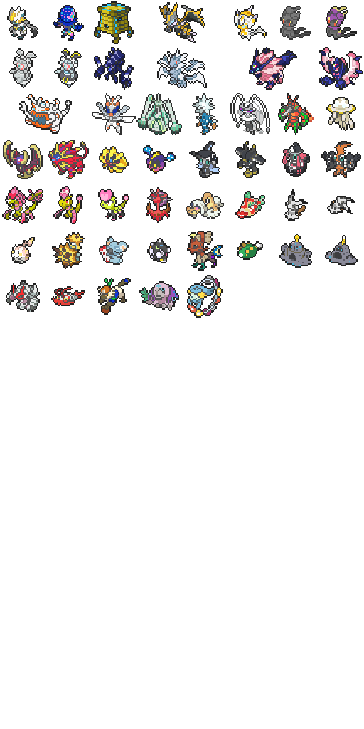 Shiny Alola Pokemon pack 2