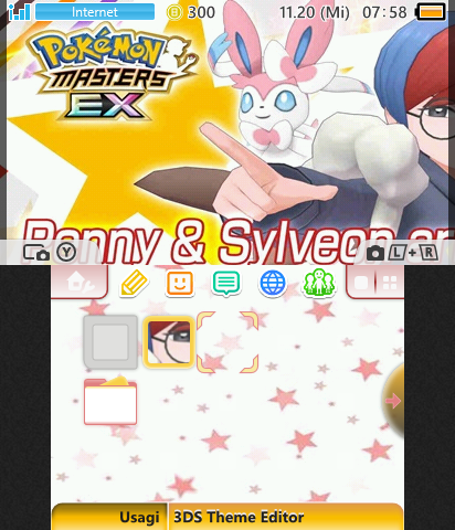 Penny with her Sylveon PokemonEX