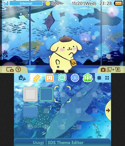 pompompurin aquarium